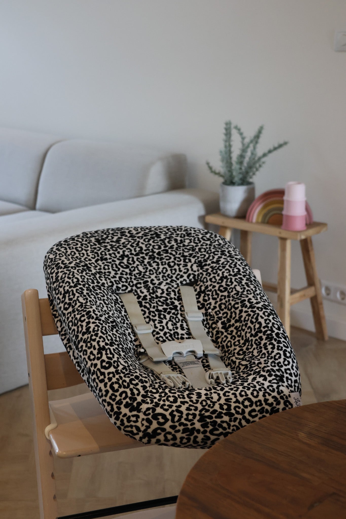 Newborn hoes velvet panterprint