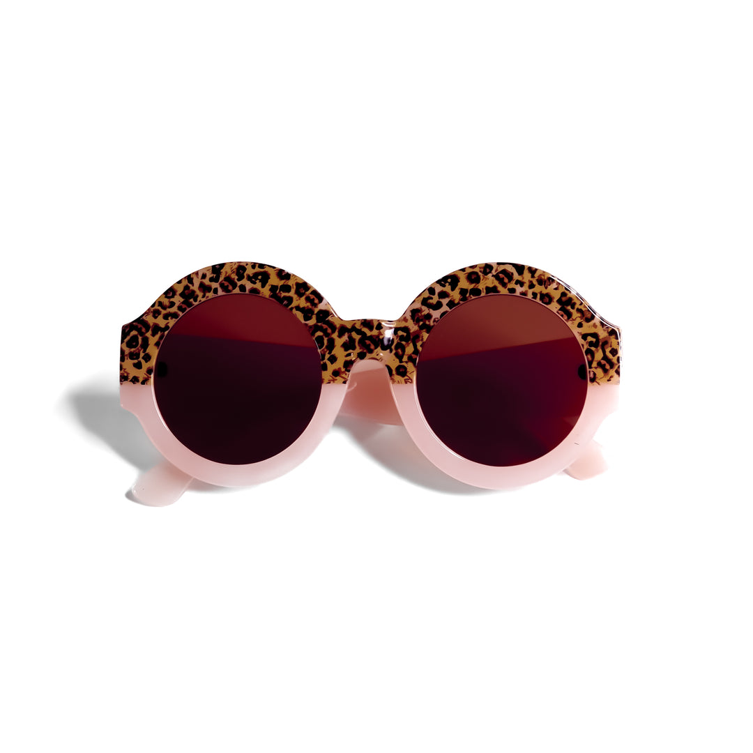 Peuter zonnebril - UV 400- Luipaard Blush