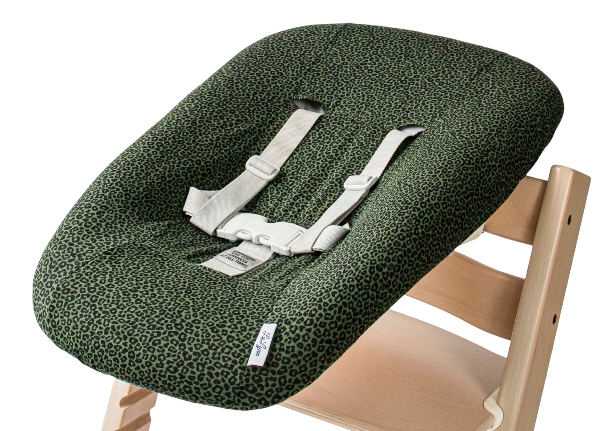 Newborn hoes voor de Stokke Tripp Trapp - groen panterprint