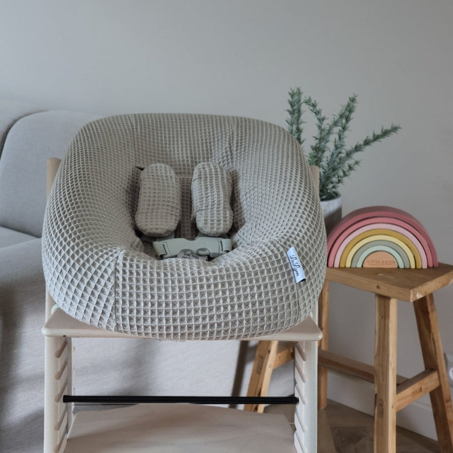 Newborn hoes voor de Stokke Tripp Trapp - lichttaupe wafel